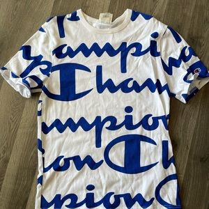 Champion all over print shirt